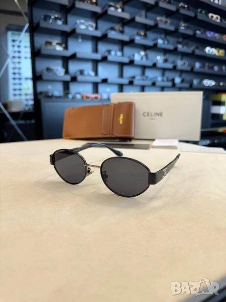 очила с черен обикновен калъф и ув защита celine , снимка 1