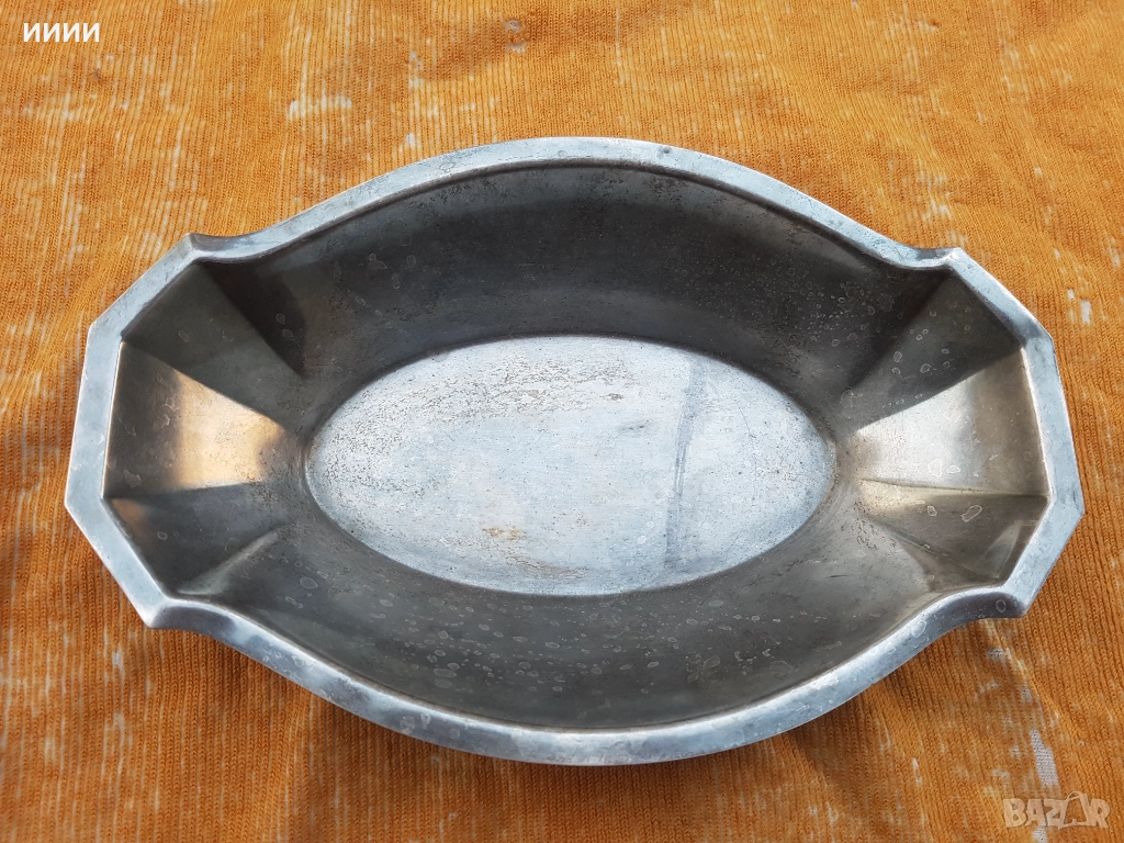 Посребрена фруктиера ABS, снимка 1