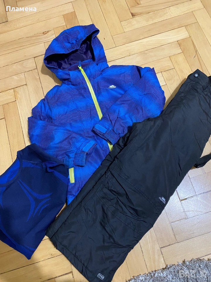 Trespass TP50 Екип за ски , яке, панталон и блуза за 5-6 год , 110-118 см, снимка 1