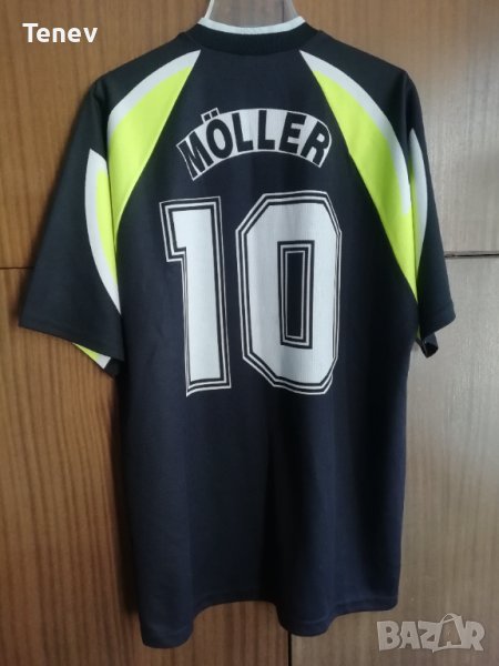 Borussia Dortmund Andreas Möller Ретро Футболна Тениска Фланелка Борусия Дортмунд Андреас Мьолер L, снимка 1