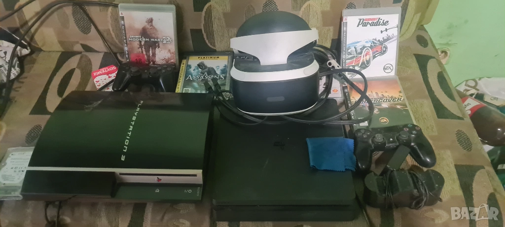 Ps3 Fat ps4 slim i VR, снимка 1
