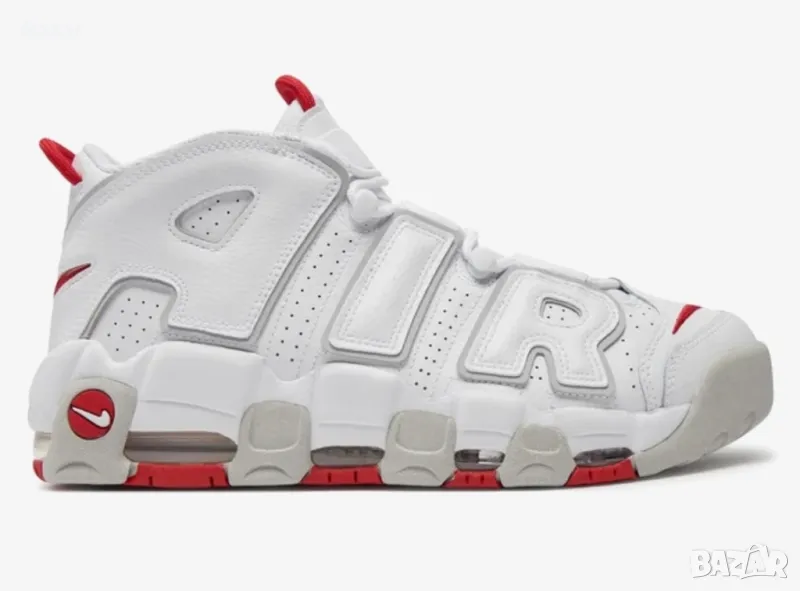 Nike Air More Uptempo Размер 43 Номер 27.5см Обувки Маратонки Кецове Бели, снимка 1