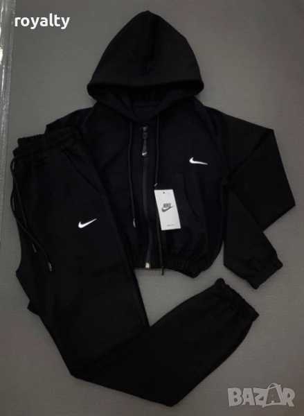 Nike спортен черен дамски комплект , снимка 1