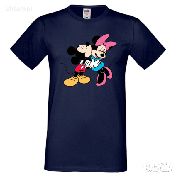 Мъжка тениска Mickey & Minnie Подарък,Изненада,Рожден ден, снимка 1