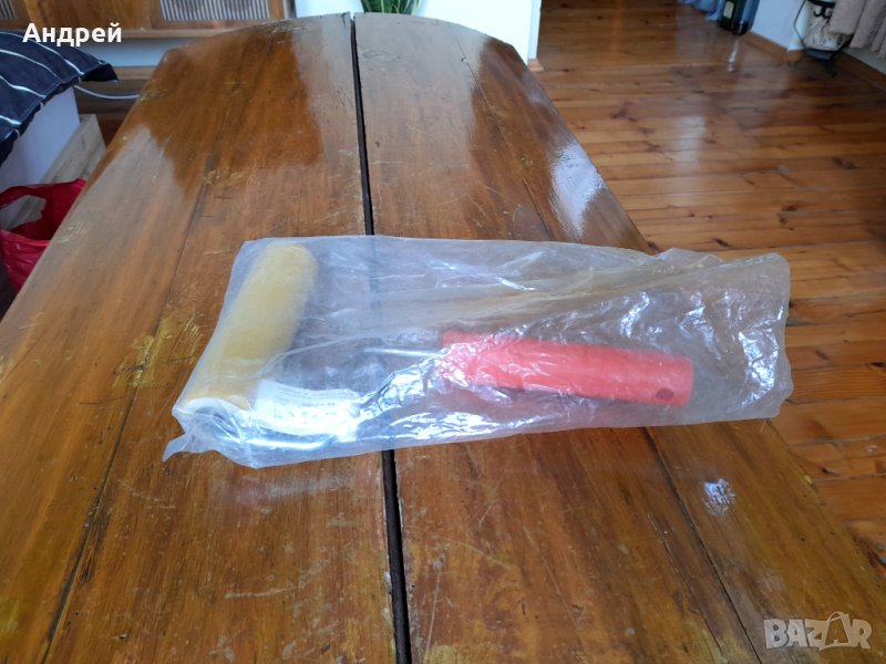 Стар валяк за каширане,лепене #3, снимка 1