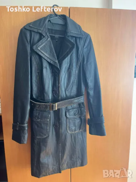 Кожено палто, снимка 1