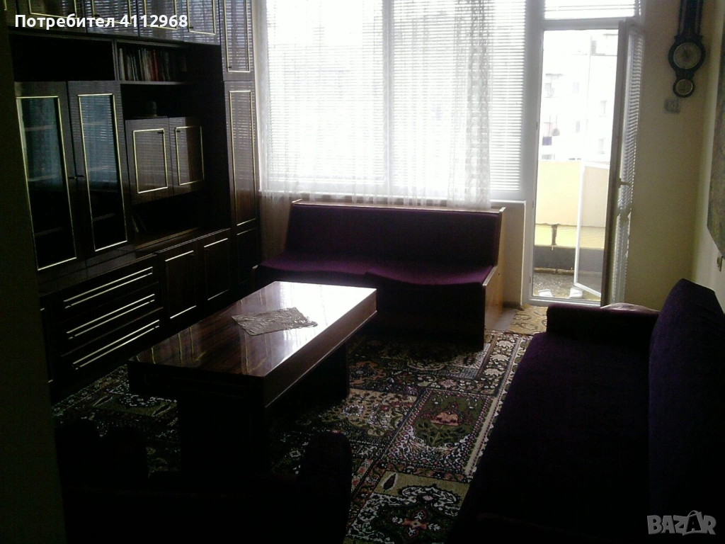 Дава 2-стаен апартамент под наем, гр.Пазарджик, идеален център, снимка 1