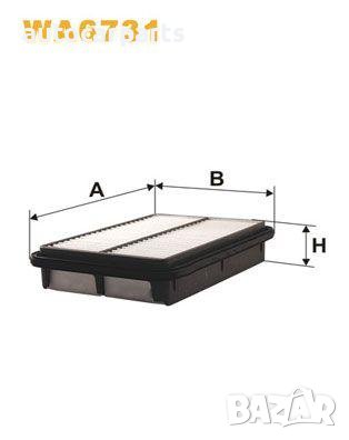 Въздушен филтър WIX за ХЮНДАЙ Санта Фе (SM) 2.0, 2.0 CRDi, 2.4 16V и 2.7 V6 4x4 2001-2006 г., снимка 1