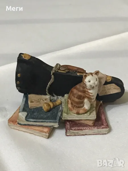 Фигурка на Котка от Цветната Колекция на Питър Фейган – Уникален Артистичен Артикул, снимка 1