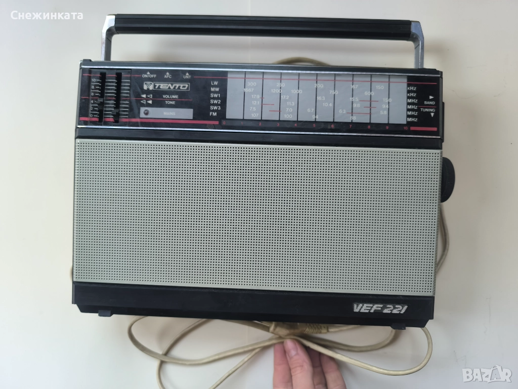 Ретро радио ВЕФ 221, снимка 1
