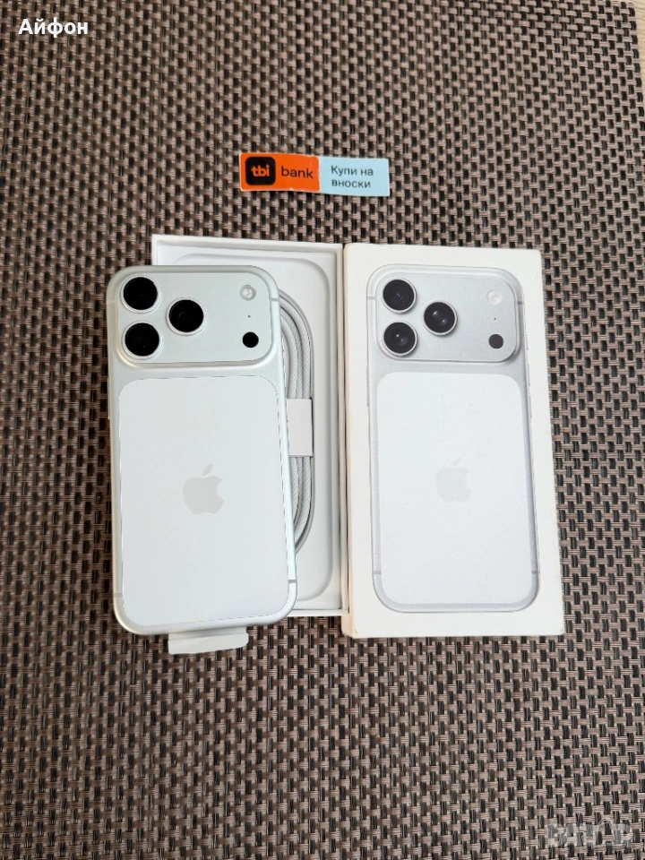 НОВ! *ЛИЗИНГ* iPhone 17 Pro 256Gb Silver / Гаранция, снимка 1