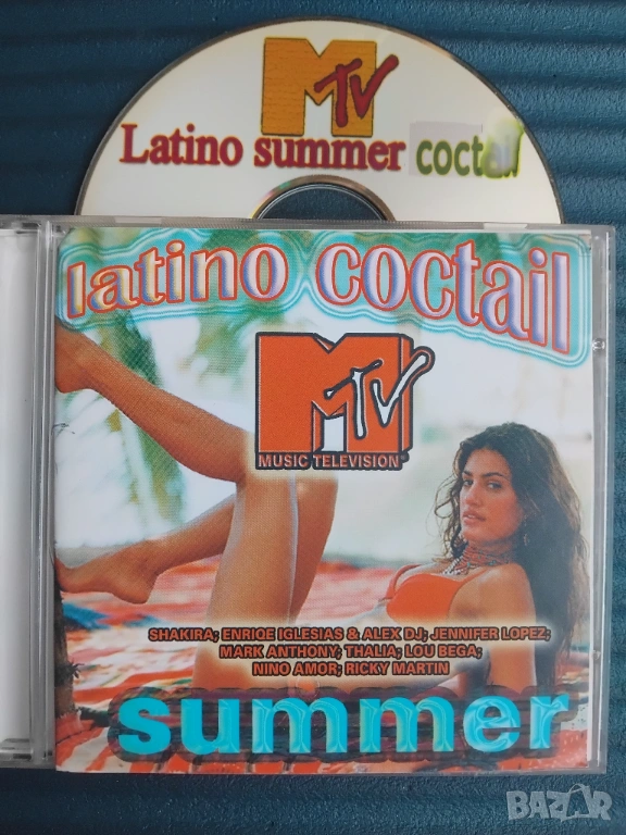 MTV Summer Latino Coctail - аудио диск музика, снимка 1