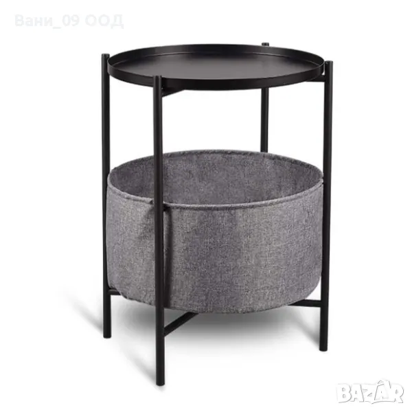 Холна масичка с кош за съхранение , снимка 1