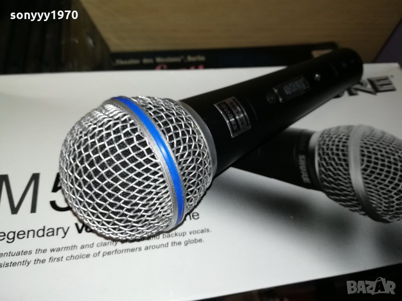 SHURE BETA-FULL КОМПЛЕКТА-ПРОФИ МИКРОФОН С БУТОН 0801221603, снимка 1