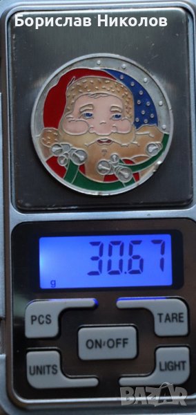 Сребърна монета/плакет/, снимка 1