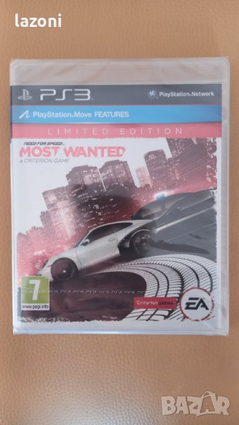 PS3 Need For Speed Most Wanted NFS Playstation 3 Плейстейшън 3, снимка 1