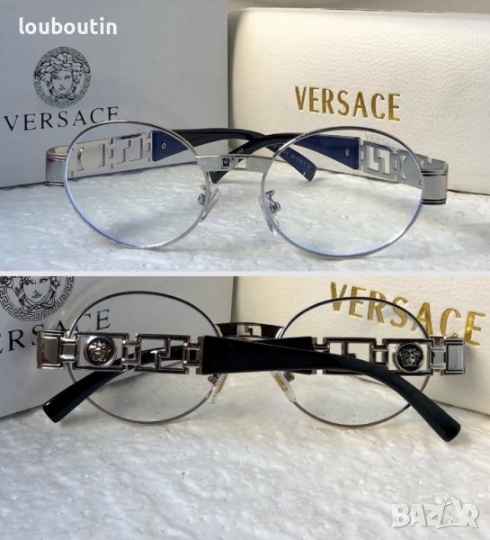-25 % разпродажба Versace 2022 унисекс прозрачни слънчеви диоптрични рамки очила за компютър, снимка 1