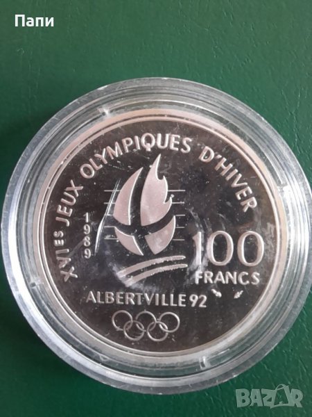 Колекционерска монета 100 франка 1989 год., снимка 1