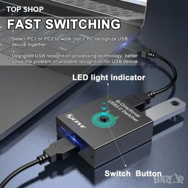 Суич USB, снимка 1