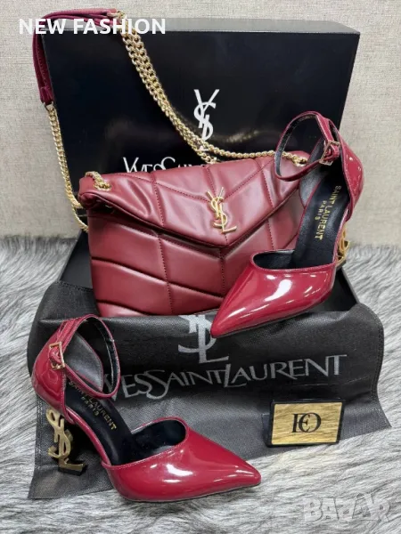 Дамски Кожени Обувки ✨ YVES SAINT LAURENT , снимка 1