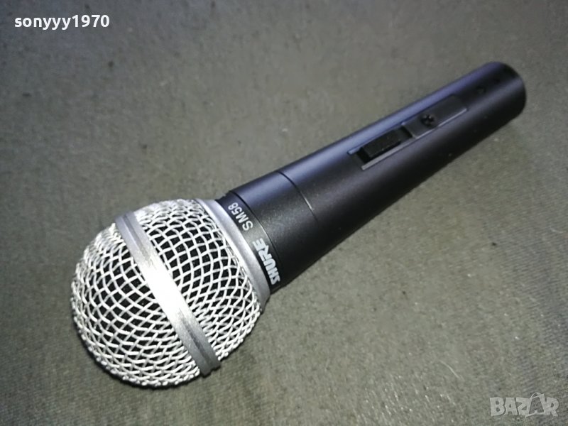 shure sm 58 profi mic 1205221056, снимка 1
