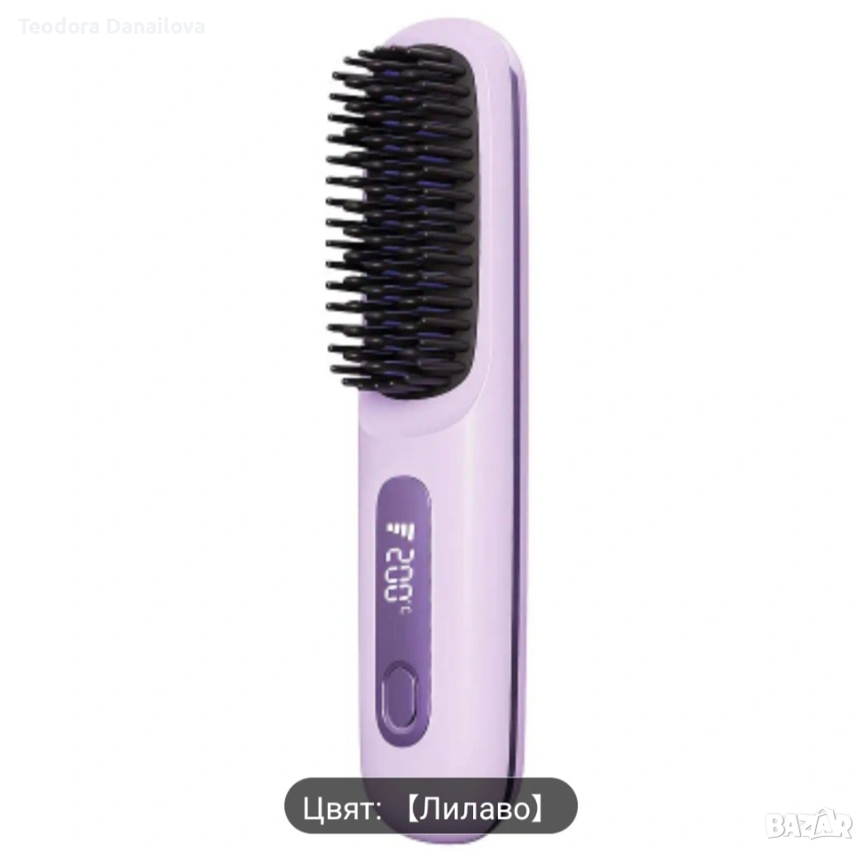 Електрически гребен за изправяне на коса., снимка 1