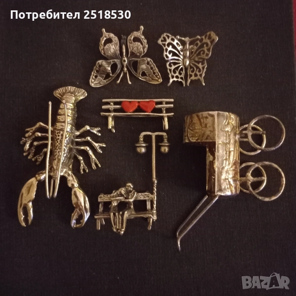 Стари сребърни миниатюри , снимка 1