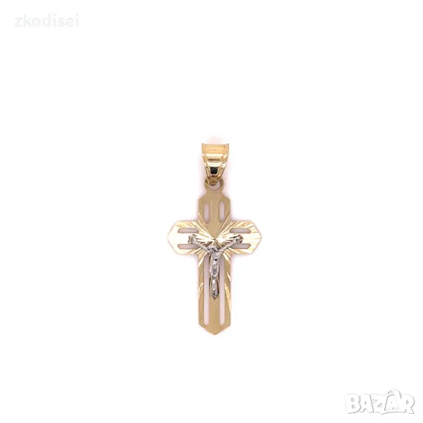 Златен медальон 0,71гр. 14кр. проба:585 модел:28394-1, снимка 1