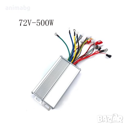  ANIMABG Контролер за електрически скутери, Тротинетки и велосипеди, 72V, 500W, снимка 1