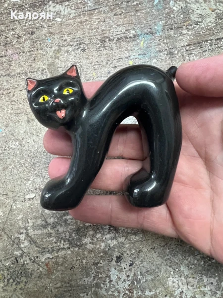 Керамична котка габровска , снимка 1