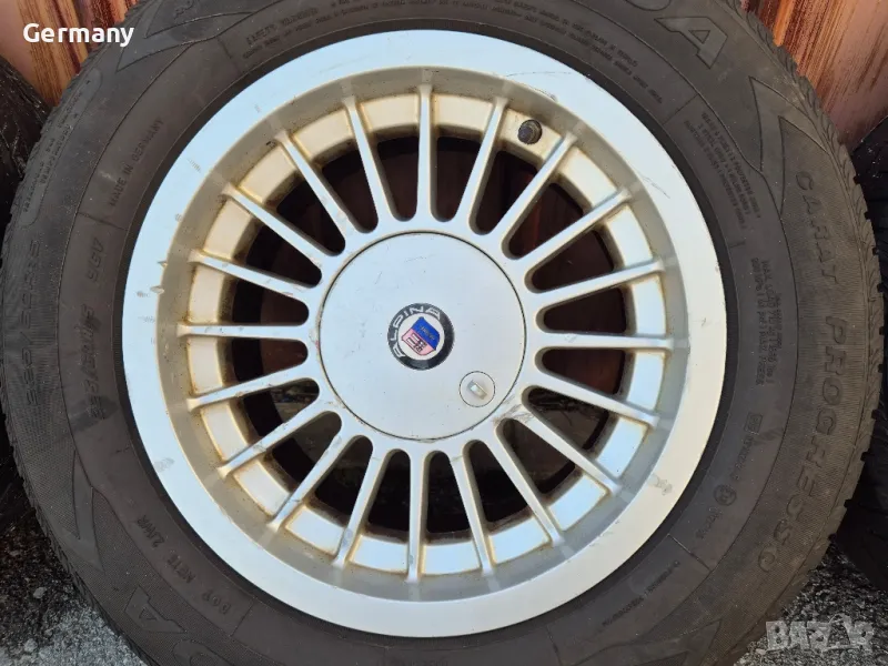 оригинални ретро джанти за bmw alpina 5x120  15 цола  e21e28 e32 e30, снимка 1