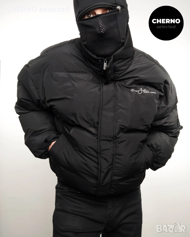 SEAN JOHN пухено яке с лого – Размер L•XL – Ново без етикети, снимка 1