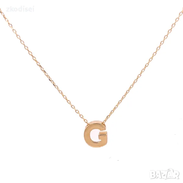 Златно колие 1,36гр. 42,3см. 14кр. проба:585 модел:29430-3, снимка 1