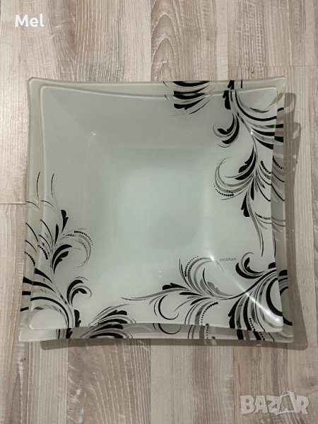 Стъклени подноси/фруктиера , снимка 1