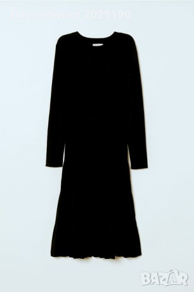 Дамска черна рокля Н &М, снимка 1