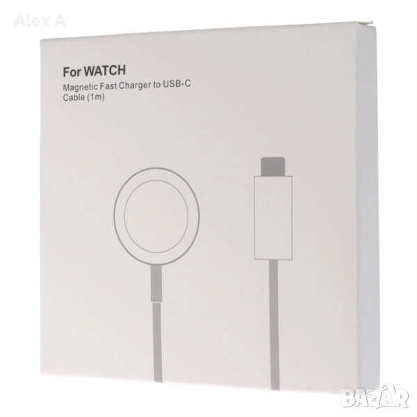 1м Магнитно зарядно за Apple Watch Type C, снимка 1