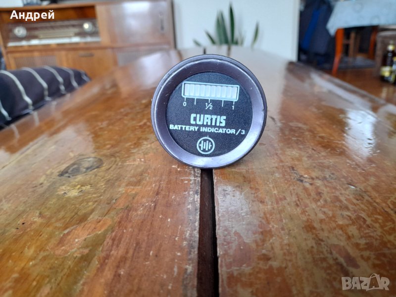 Стар автомобилен индикатор,уред за зареждане #4, снимка 1