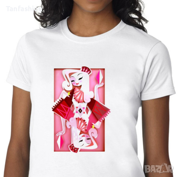 Уникална дамска тениска, снимка 1