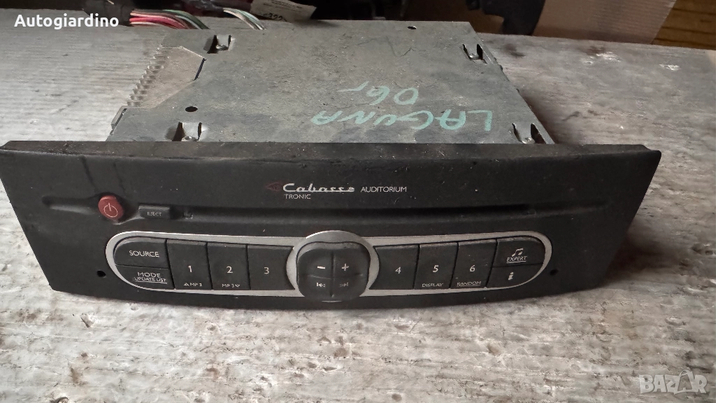 Оригинална Аудио / GPS и видео система за Renault Laguna 2006 - 8200622636 / 9560002590, снимка 1