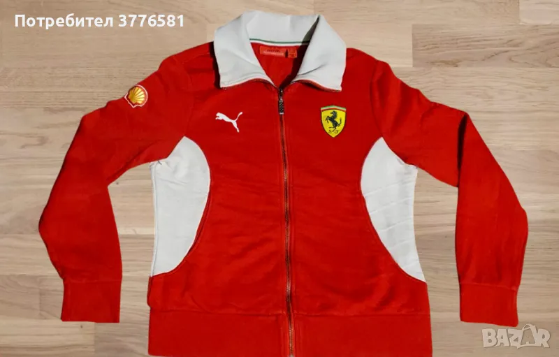 Дамски анцунг горнище Puma Scuderia Ferrai , снимка 1