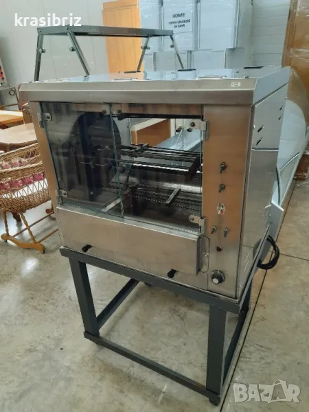 Професионален Грил за Пилета-Трифазен-12бр., снимка 1