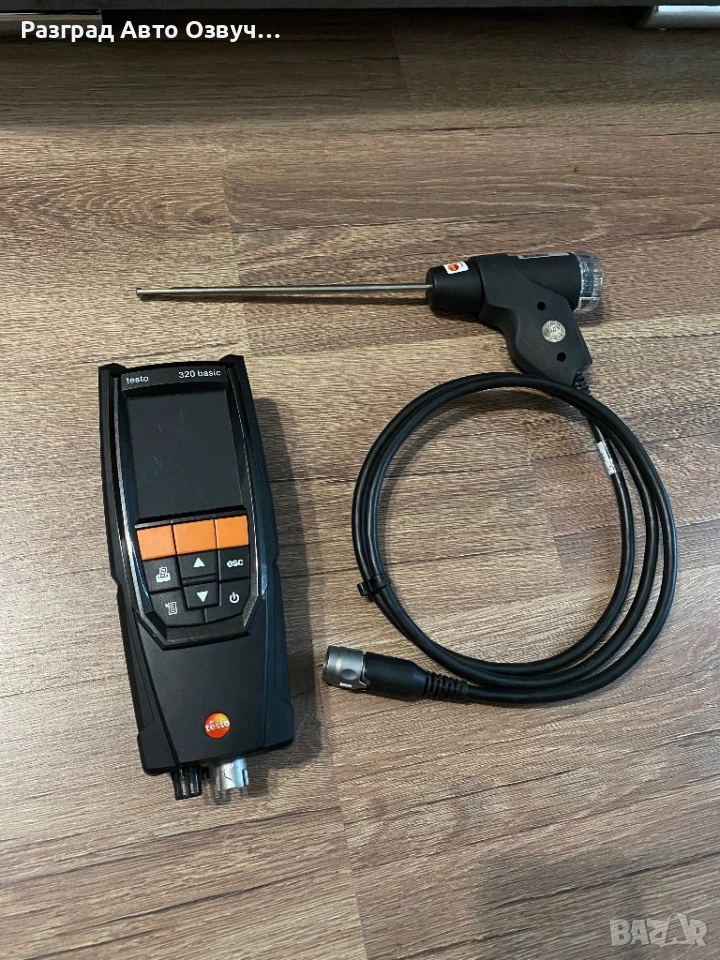 Testo 320 Basic - с Bluetooth - Газ анализатор тестер уред за газ, снимка 1