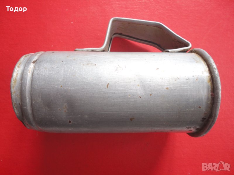 Алуминиева мярка от соца половин литър, снимка 1