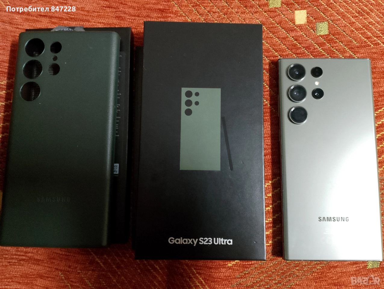 Продава Самсунг s23 Ultra Kaто нов, снимка 1