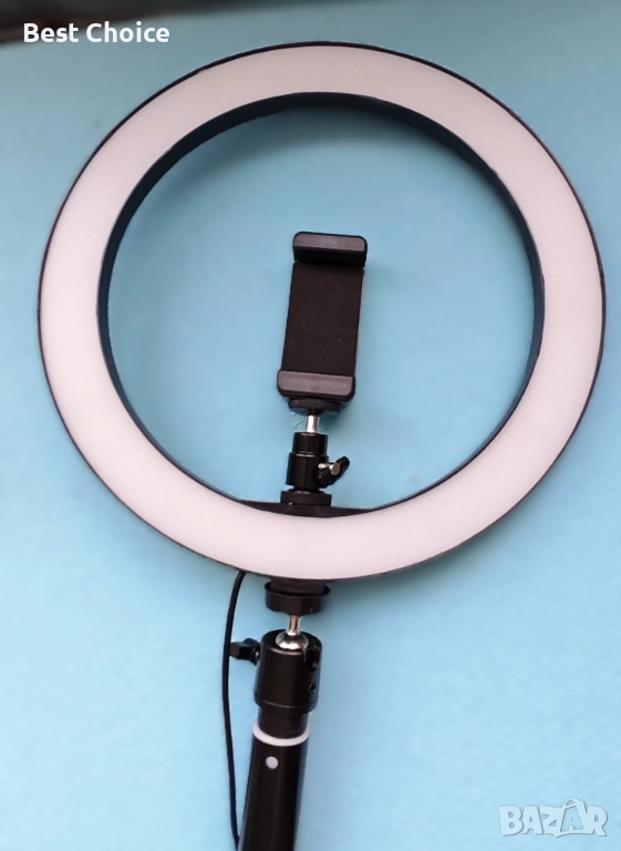 10-инчова LED ринг лампа AIXPI с USB захранване. , снимка 1