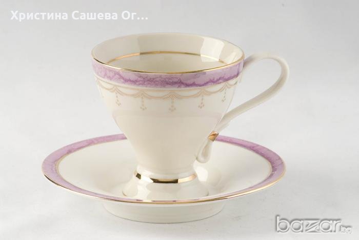 Комплект от фин порцелан за кафе / чай, снимка 1