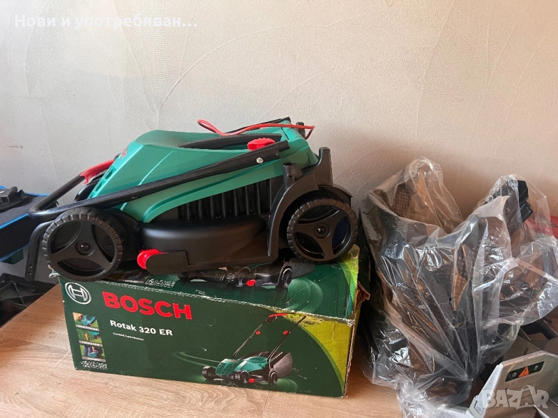 Bosch Rotak 320 ER Електрическа Косачка за Трева, снимка 1