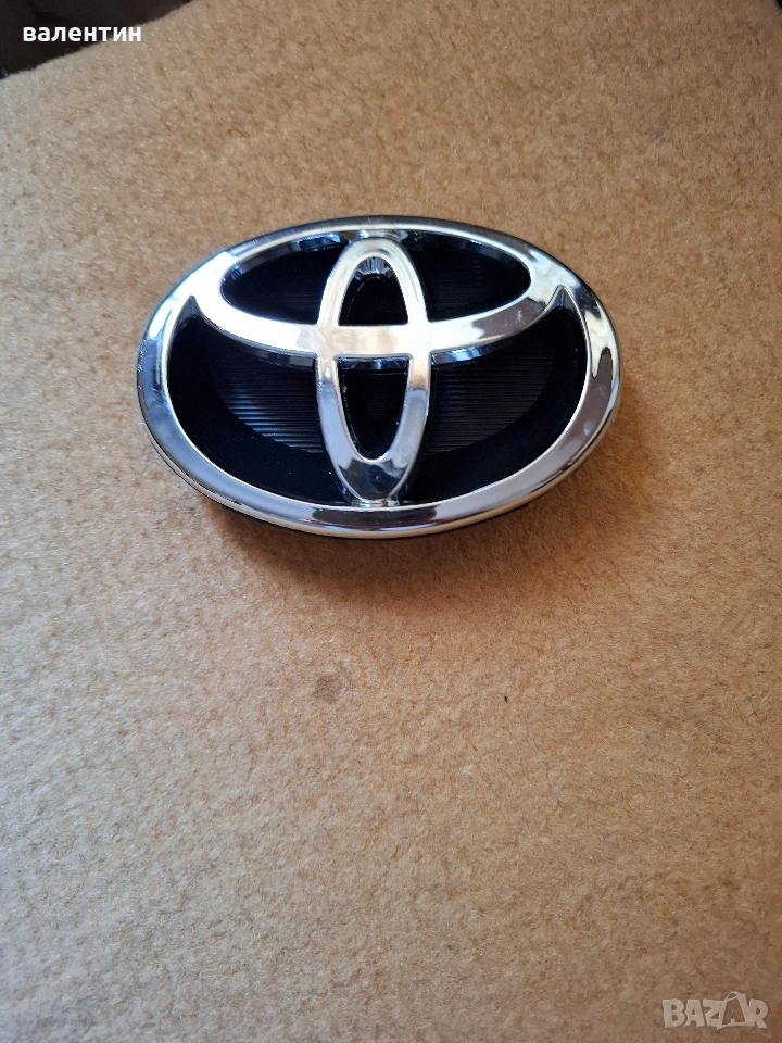 Ембема за тойота като нова с размер 12см на 8см за много модели., снимка 1