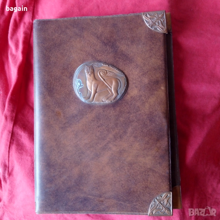 Уникална българска папка- тефтер., снимка 1