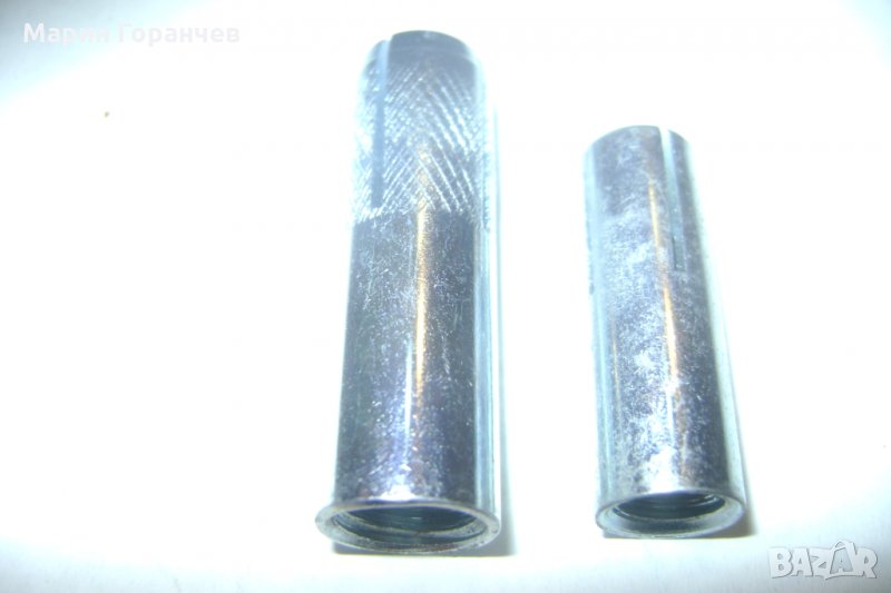 Анкер за набиване, бяло поцинкован М10-Ф12х40мм, снимка 1